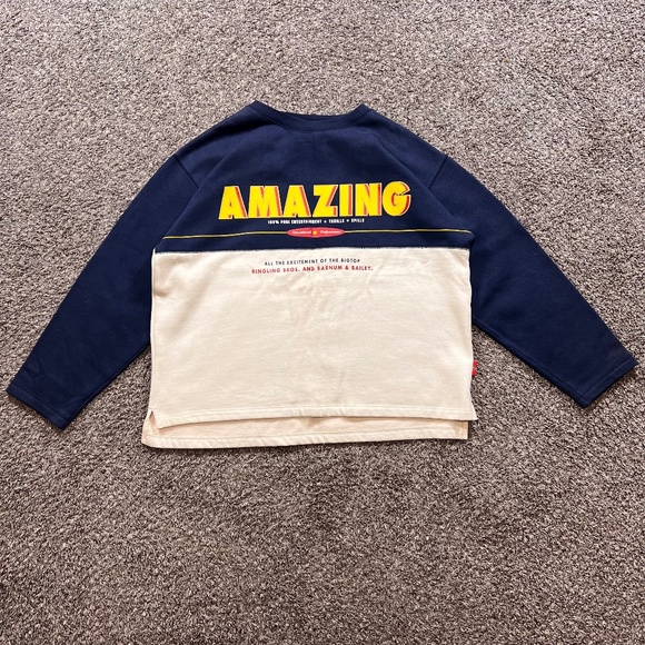 1990’s Vintage Ringling Bros. And Barnum Bailey “Amazing” Crewneck Sweater - Picture 1 of 4